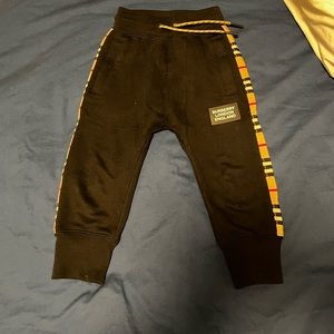 Authentic Burberry unisex jogger pants